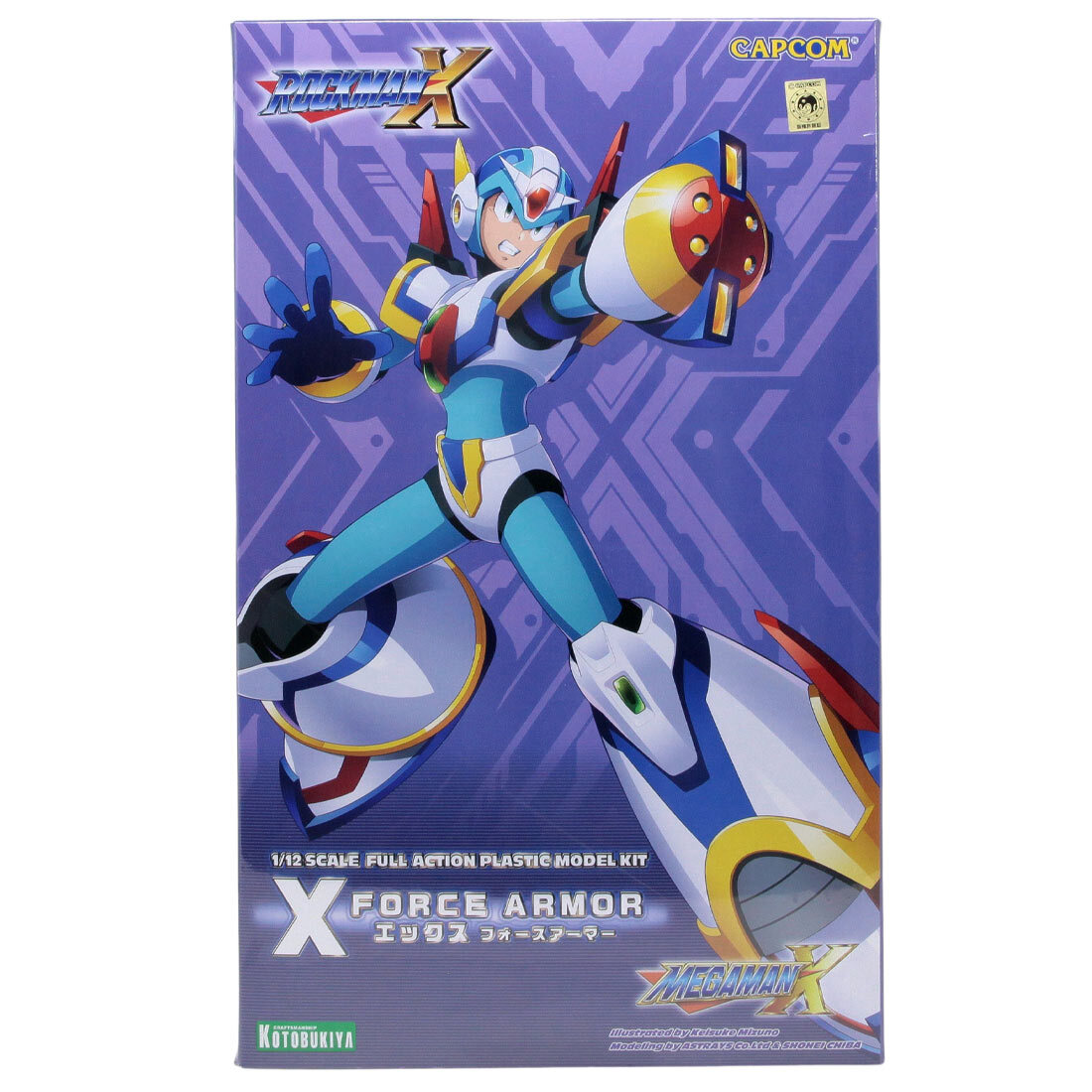 ロックマン X エックス フォースアーマー コトブキヤ 1/12 MEGAMAN ロックマンX フォースアーマー(ロックマンX フォースアーマー