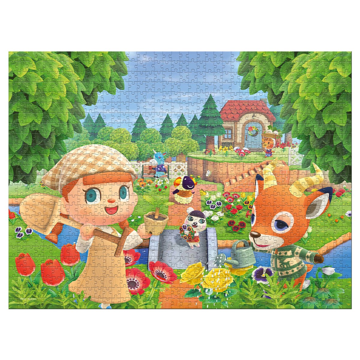 Nintendo NY Animal Crossing 1000 Piece Puzzle 19x27 | eBay