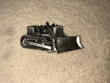 Vtg 1978 Bergamot Bulldozer Belt Buckle Construction Heavy Equipment Demolition