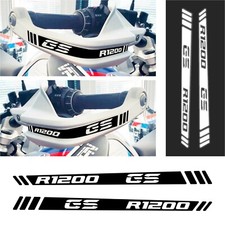 n.2 Adesivi Nero Rifrangenti Paramani compatibili con BMW R 1200 GS