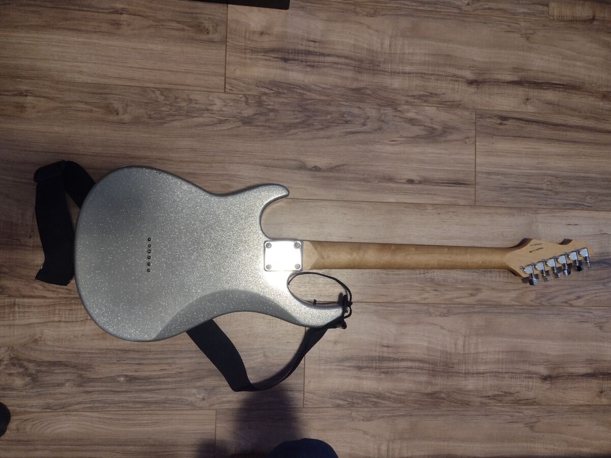 Peavey Rockmaster Electric Guitar silver used | eBay Peavey Rockmaster Electric Guitar silver used | eBay