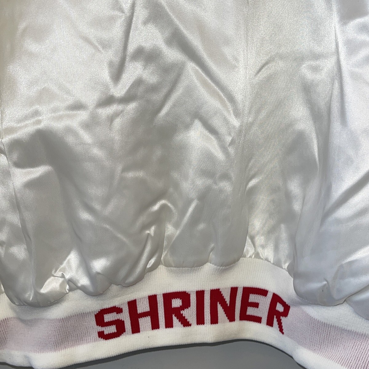 WESTARK Shriners Satin Jacket Embroidered AFIFI CMDR 1997 LEGION OF HONOR TACOMA View 4
