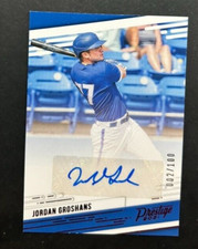 2021 Panini Prestige - Jordan Groshans #PR-JG Toronto Blue Jays - AUTO /100