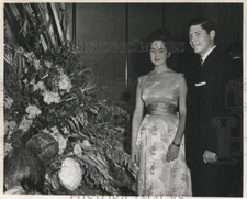 1963 Press Photo Diane Manget and Stephen Jahncke - nob45238