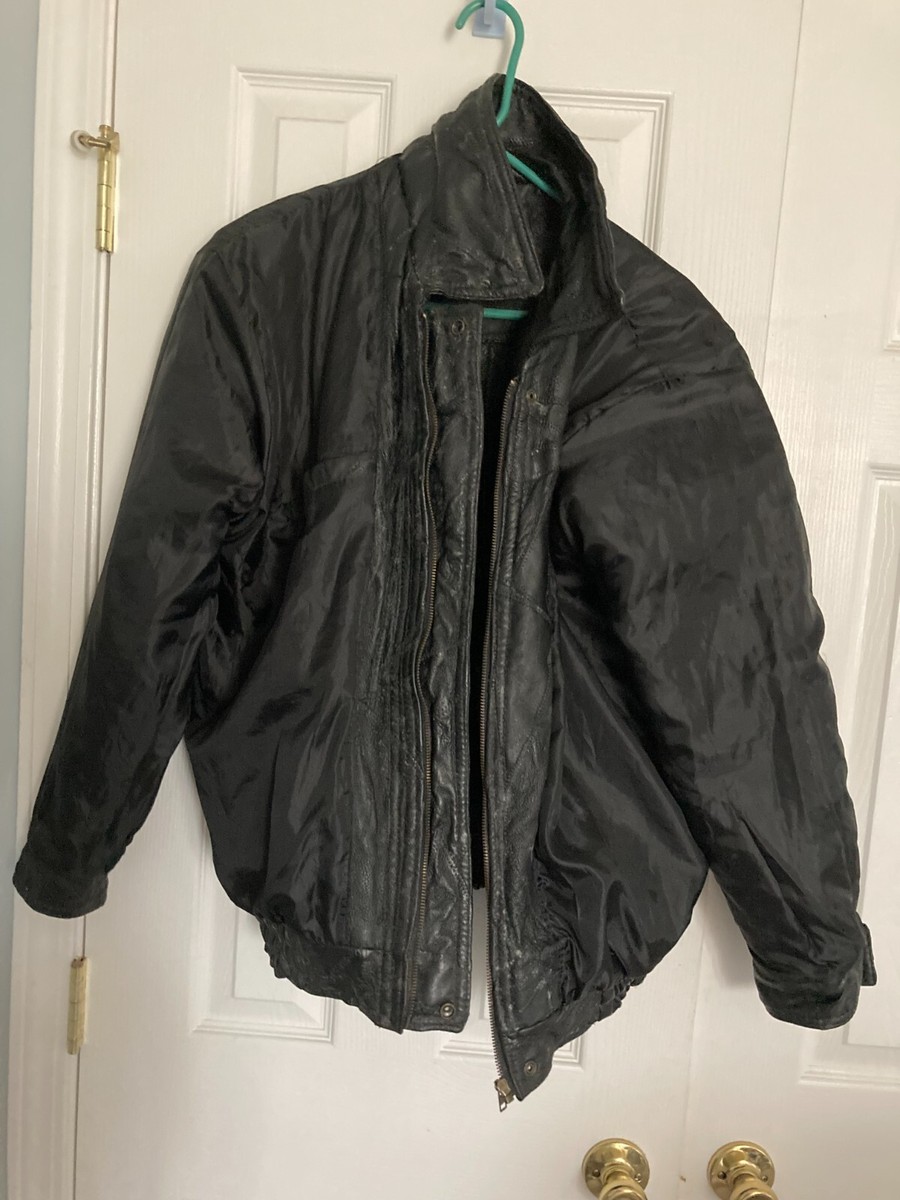Napoline Leather Outfitters genuine shell 100% leather jacket-Hand