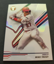 2024 Topps Pristine - Mike Trout #8 Refractor Los Angeles Angels
