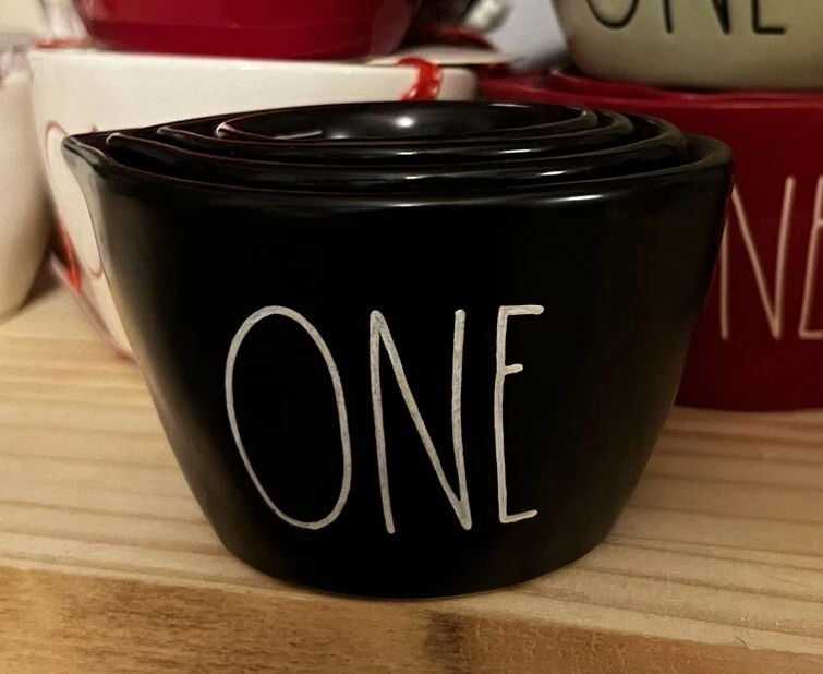 Rae Dunn Original Release Black Measuring Cups