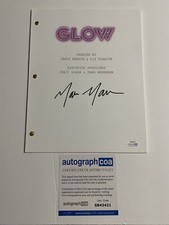 Marc Maron signed full Script Glow  TV Show ACOA Autograph