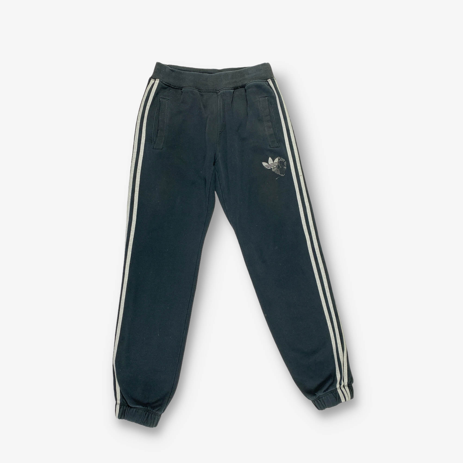 ALTRA Tappetini da jogging vintage Y2K Adidas 3 righe neri piccoli