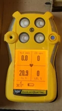 Gas Monitor Detector BW Quattro (O2 CO H2S LEL NEW OXY) Calibrated With Charger