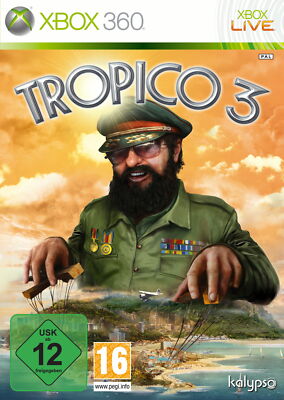 TROPICO 3  XBOX360 USK 12 NEU /ES IST DIE ZEIT DES KALTEN KRIEGES/15 MISSIONEN #