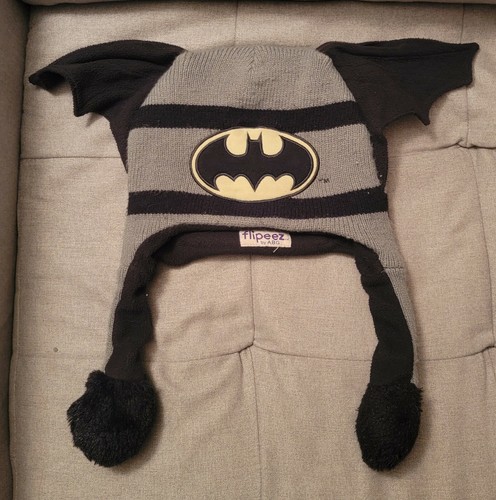 Flipeez Batman Kids Beanie Hat with 