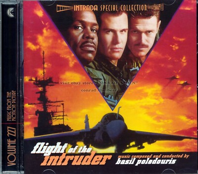 Basil Poledouris ''FLIGHT OF THE INTRUDER'' score Intrada Ltd CD Sold Out 