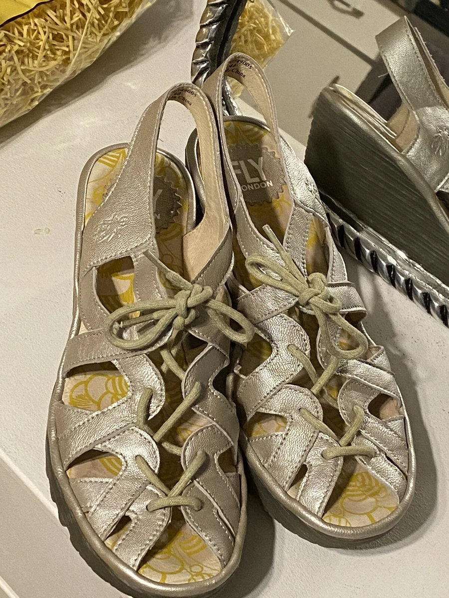 Fly london sales lace up sandals