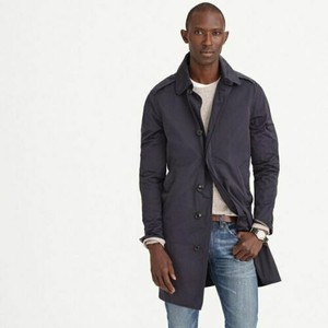 navy mac coat