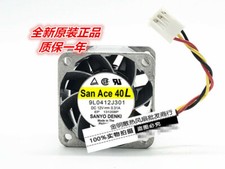 SANYO 4028 9L0412J301 12V 0.31A aluminum frame heat-resistant cooling fan