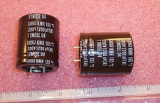 QTY 4 1200uf 200V 105' 35x40 SNAP-IN ELECTROLYTIC EKMH201VNN122MA40T NCC ROHS