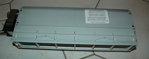 Querstromlüfter Walzenlüfter Radiallüfter 220V 2000W mit Heizung NL302011E1MS - Bild 6 von 10