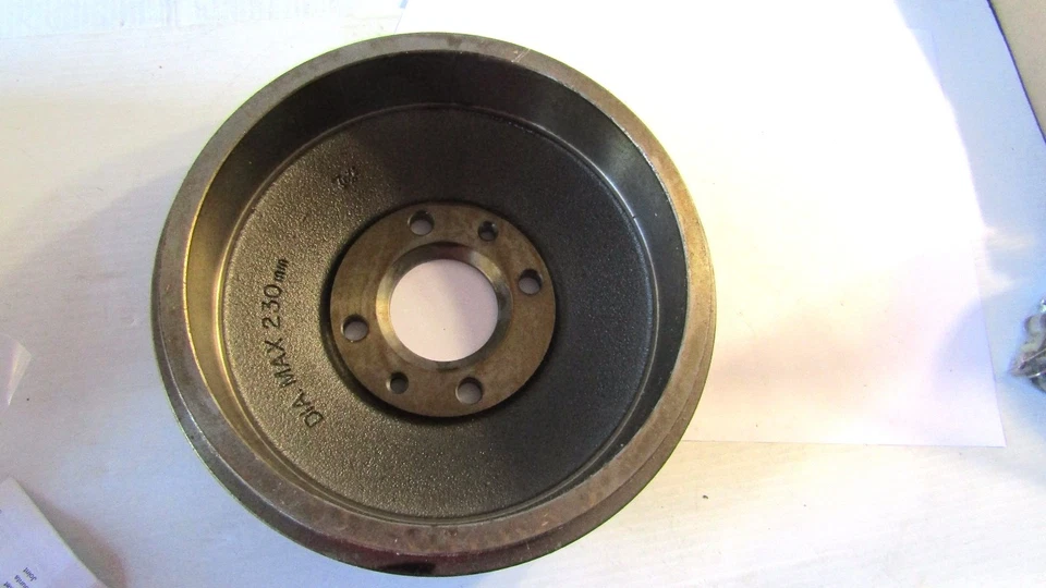 FIAT 131 1975-1978 TAMBOR FRENO TRASERO NUEVO 9510 Foto 3 de 4