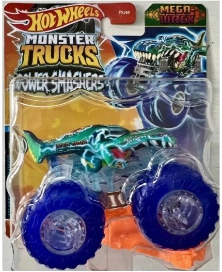 MEGA-WREX Power Smashers 2/7 Monster Trucks Hot Wheels Auto Truck Die-Cast 1:64-image