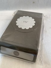 1-3/4 SCALLOP CIRCLE Pnch Stampin Up New 119854