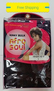 Vivica Fox Afro Soul Kinky Bulk 16 Hkbk V 100 Human Hair