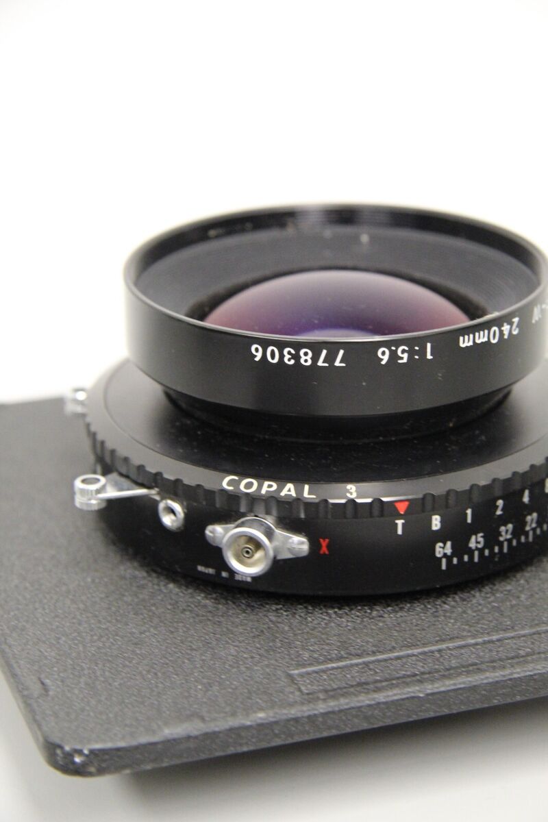 Nikon Nikkor-W 240mm F5.6 COPAL3 Large Format Camera Lens Nikon Nikkor-W 240mm F5.6 COPAL3 Large Format Camera Lens