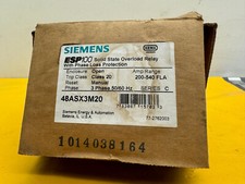 *NEW* SIEMENS 48ASX3M20 SER. C 600VAC 200-540A NSMP