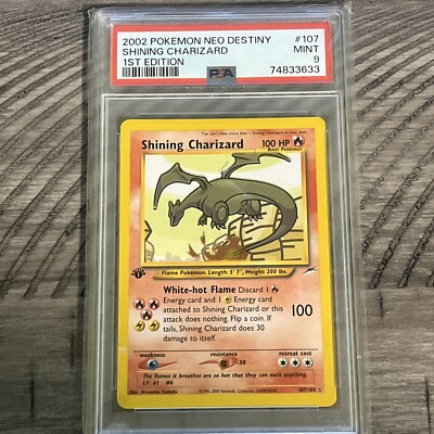 Shining Charizard 107/105 Neo Destiny Holo for sale online