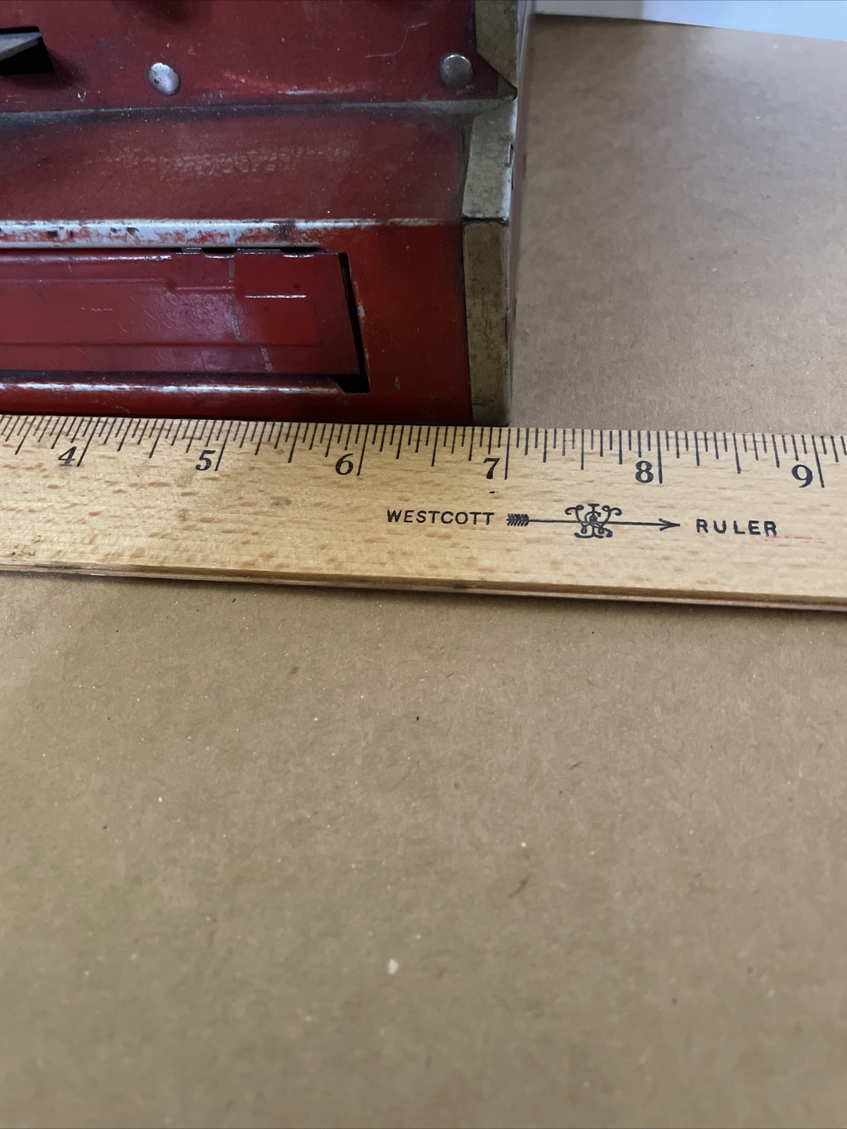 как выглядит Earl Vintage Toy Cash Register Working фото