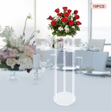 10 Pcs 80 cm Acrylic Flower Stand for Wedding Centerpieces  Decorations