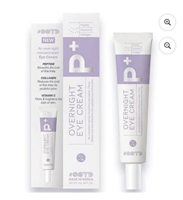 #OOTD Overnight Eye Cream 0.88 Fl Oz with Vitamin C & Collagen, Free Shipping
