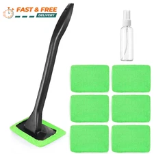 6 Pcs Windshield Cleaning Tools Car Window Cleaner with 5 Reusable and Washable
