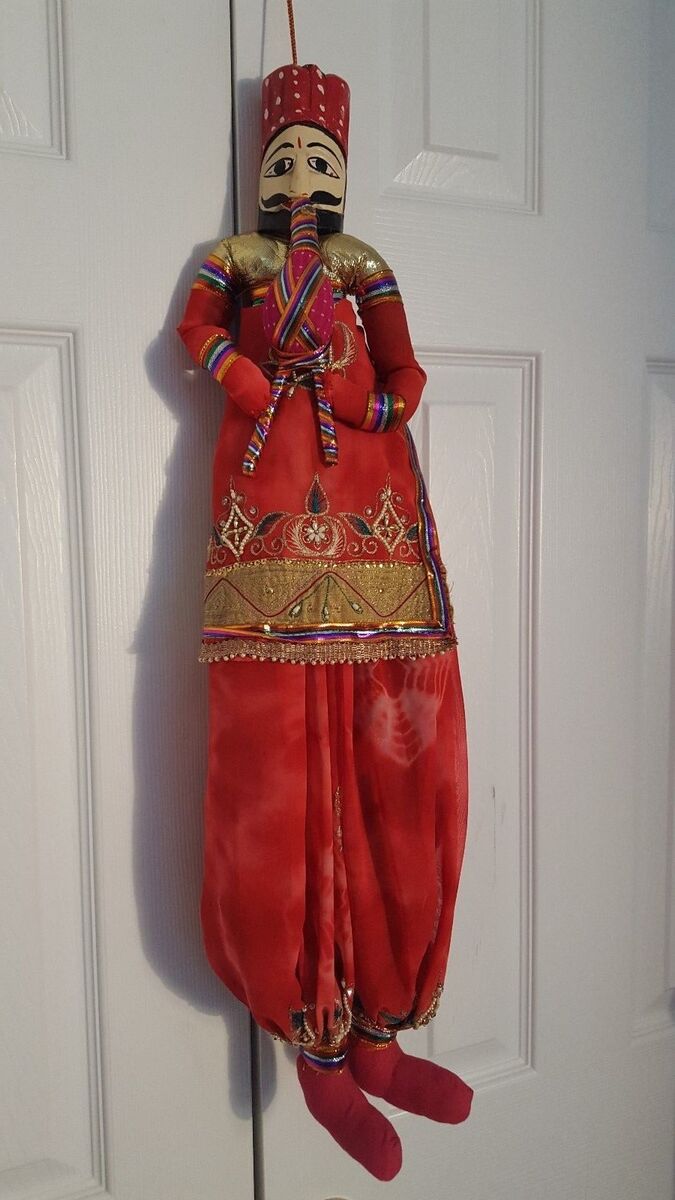 Traditional Indian puppets