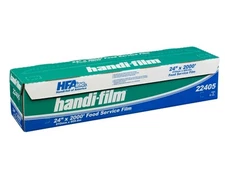 Handi-Film 24"x2000' Food Service PVC Plastic Cling Wrap HFA # 22405