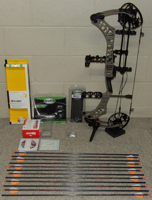 Gorgeous, Loaded Mathews V3X/29 Bow Package- Granite Finish -Many DL/DW