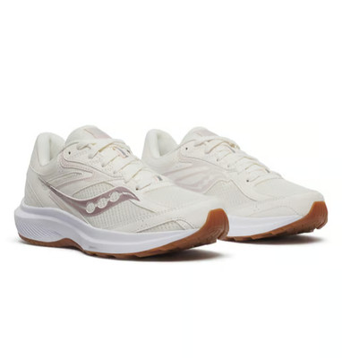 Saucony Cohesion 17 Running Sneaker Shoes Pearl/Gum Women's Size 6 Medium