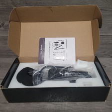 mercase professional condenser microphone black