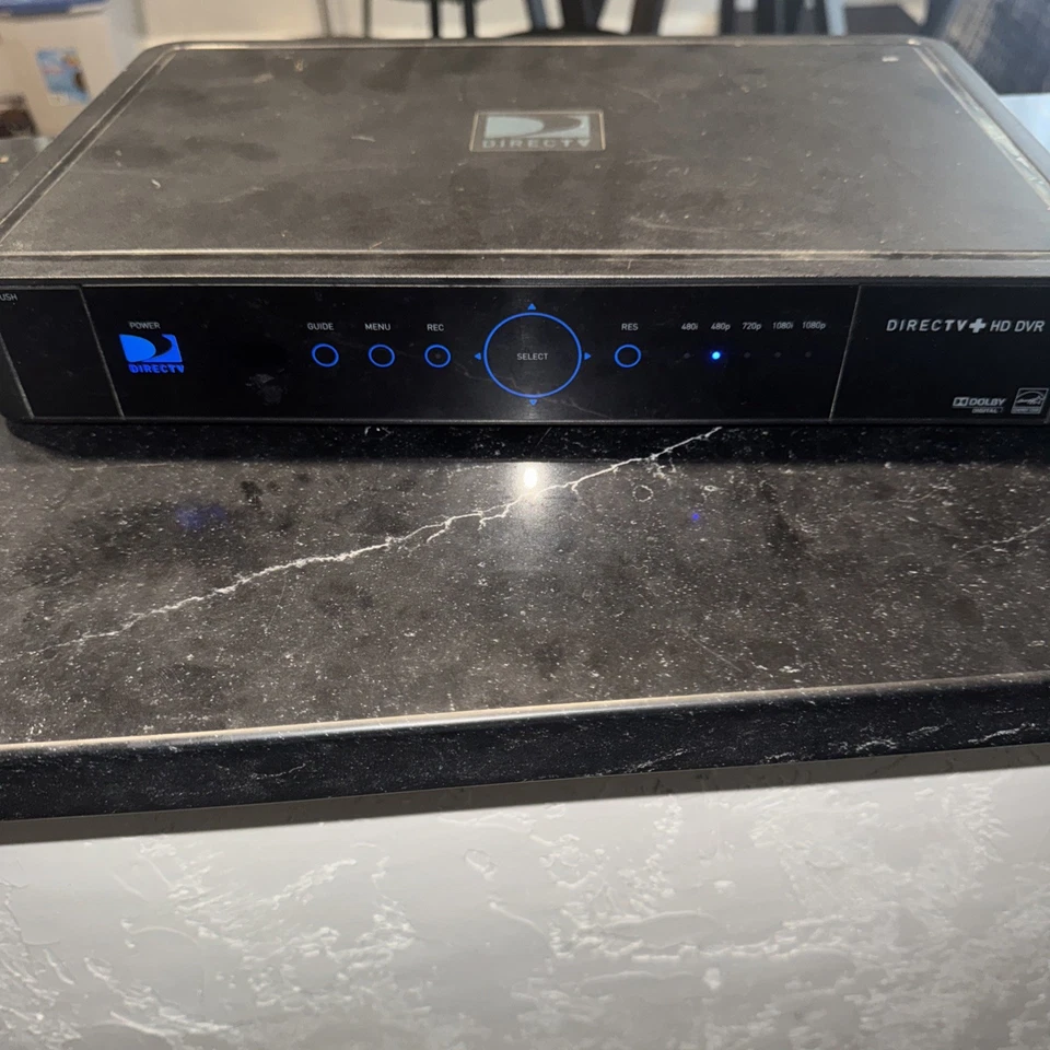 Direct TV HD DVR Receiver Model HR24-500 With Power Cable  - Image 3 of 4