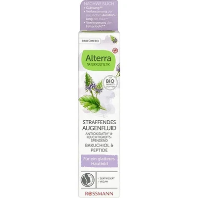 Alterra Straffendes Augenfluid, mit Bakuchiol und Peptiden, 15 ml, neu&ovp - Bild 1 von 2