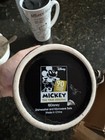 2- Disney Mickey Mouse Sketchbook White And Black Travel Mugs Ceramic with/ Lids — photo 3