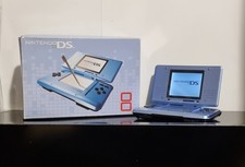 Nintendo DS FAT Classic NTR-001 Blue Console Scatola e Giochi