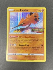 Galarian Zapdos SWSH124 Prerelease Holo Promo Pokemon Card NM on eBay
