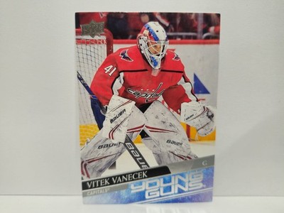 2020-21 Upper Deck Vitek Vanecek Rookie Young Guns RC #211 Washington Capitals