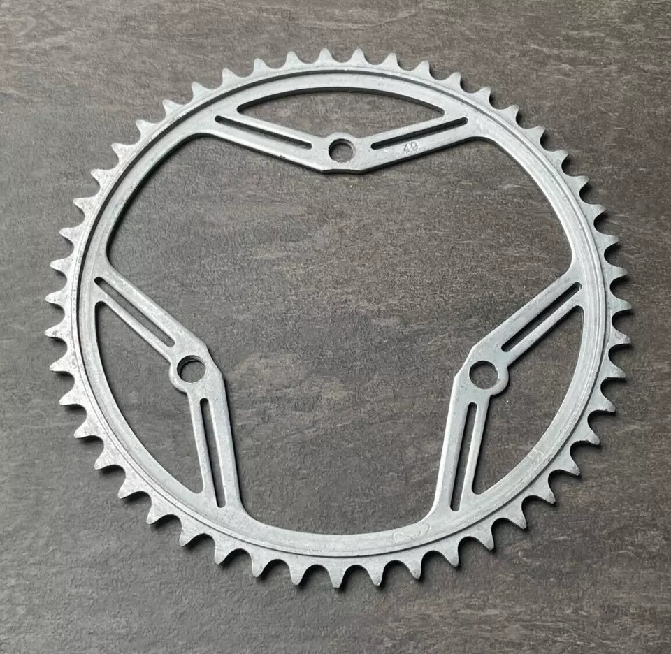 Magistroni Pista Track Steel Chainring 49T PCD 10 cm 1/8 NOS | eBay