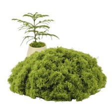 5.29oz Artificial Green Moss Grass for Potted Plants  DIY Forest Craft Decor