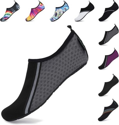 Unisex Badeschuhe Herren Damen Wasserschuhe Aqua Schuhe 37-47EU