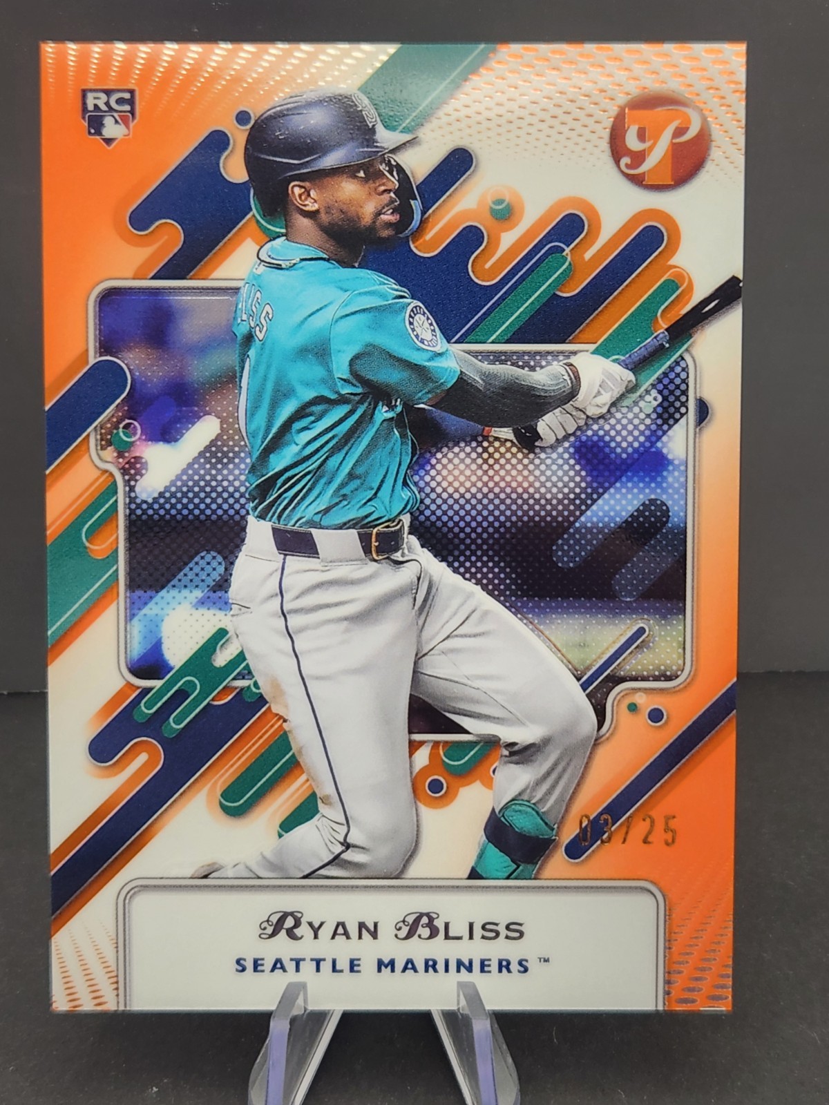 2025 Topps Prestine Ryan Bliss #73 /25 Seattle Mariners