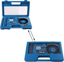 1/8" (3mm) Air Micro Grinder, Pneumatic Pencil Die Grinder, 58000 RPM Free Speed