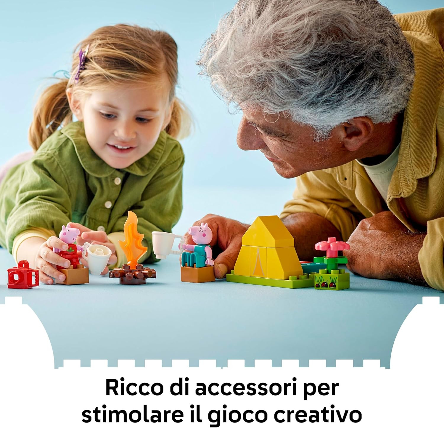 LEGO DUPLO Peppa Pig: Gita in Campeggio con Papà foto 5